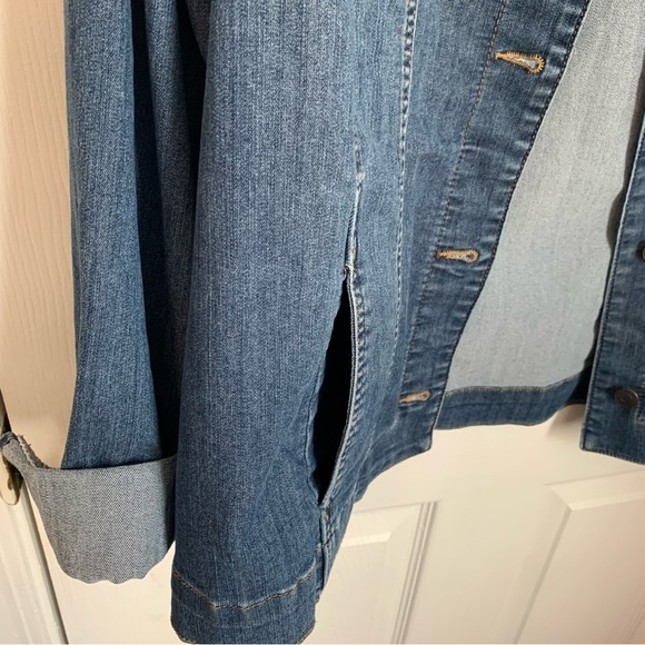 Croft & Barrow xl Denim Jacket (has stretch) - Picture 5 of 9